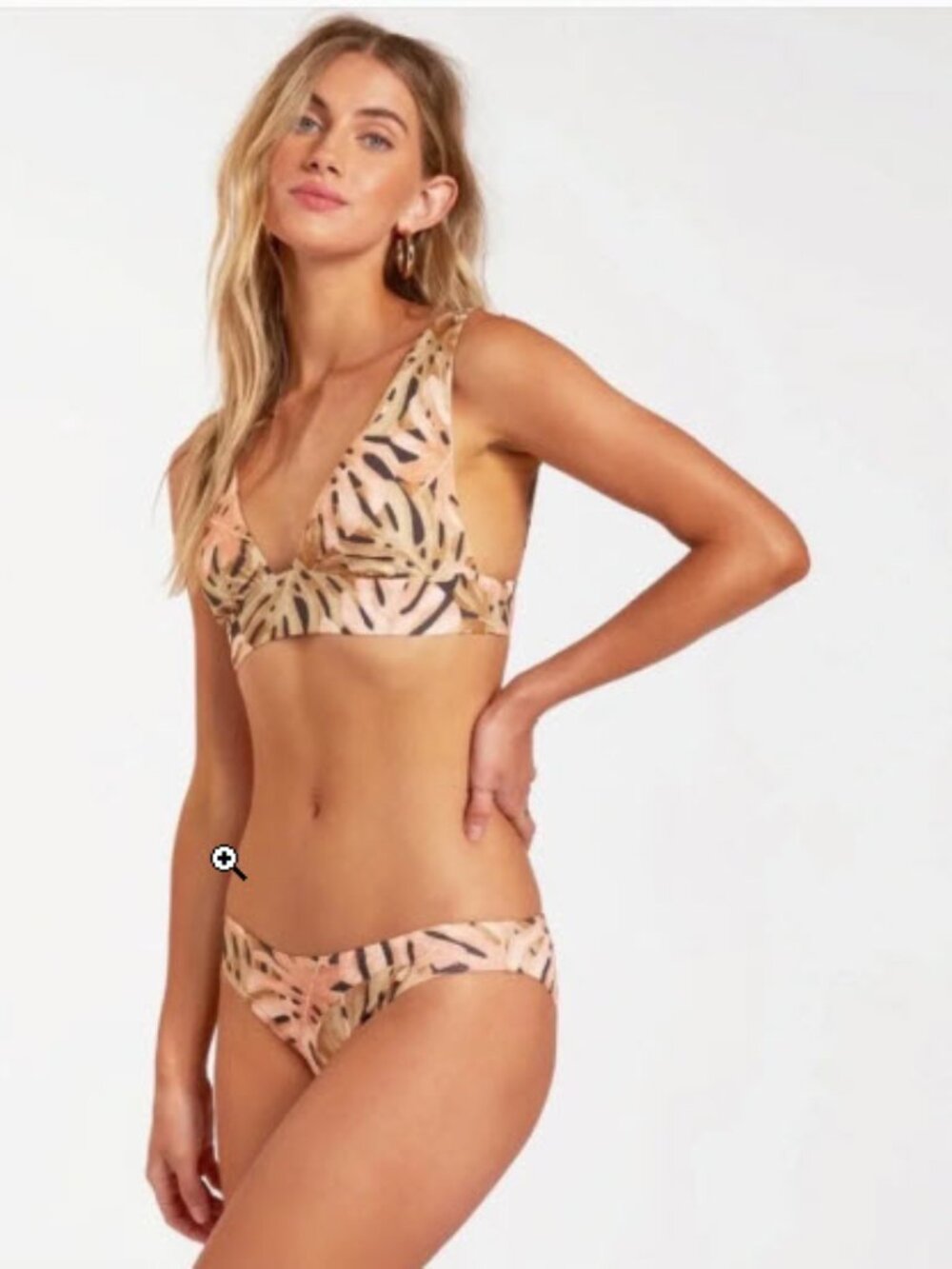 Billabong• Hula Palm Bikini w matching shorts Size S